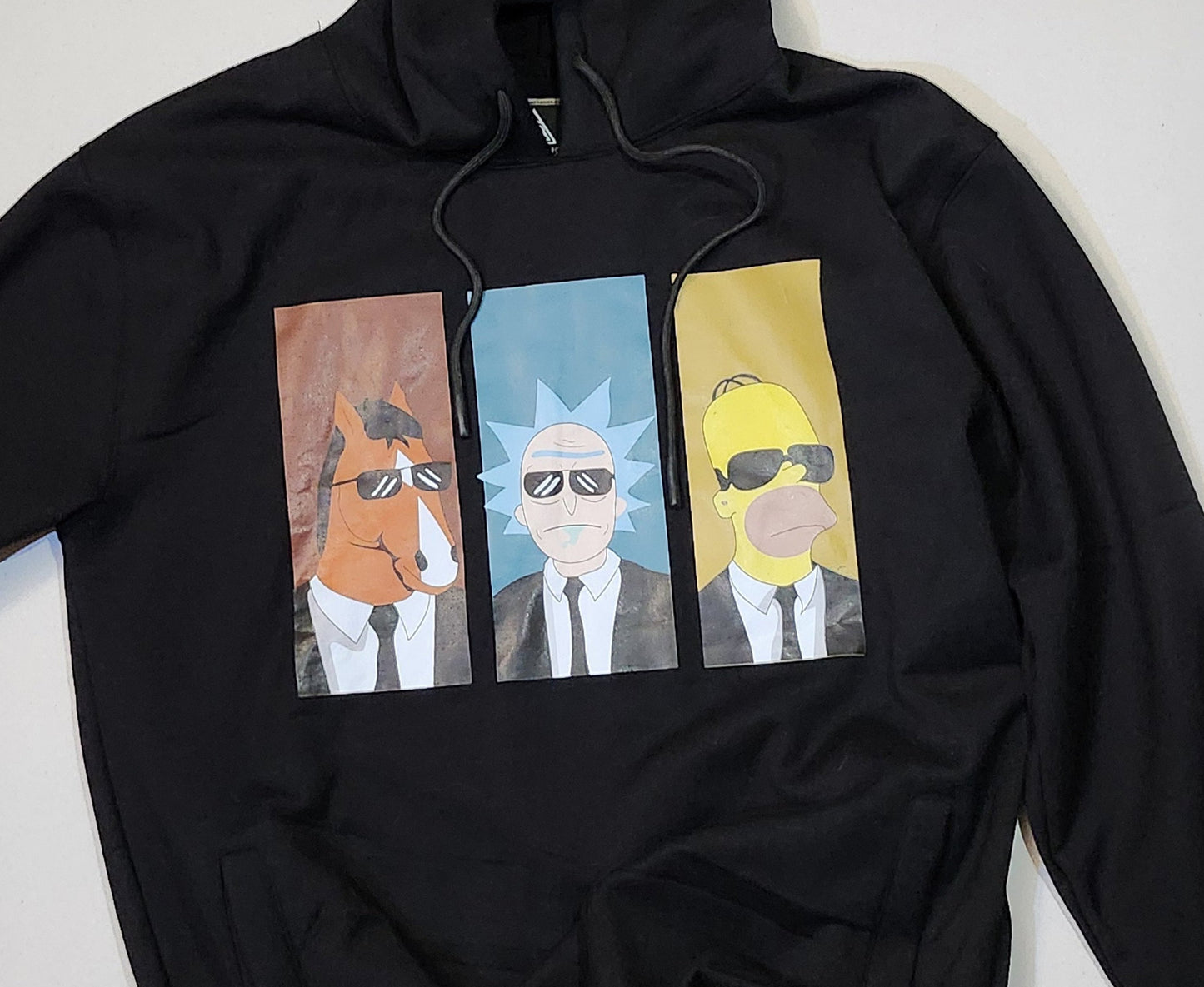"CROSSOVR" Hoodie BLK