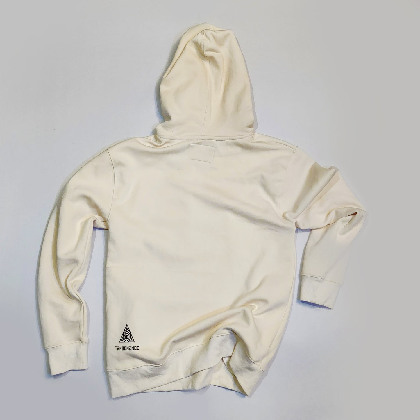 "CROSSOVR" Hoodie BEIGE